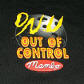 Live: 'On-U Out Of Control' tour T-shirt, 1995 (front). Click for a larger image