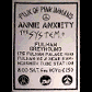 Live: Annie Anxiety and Flux Of Pink Indians, London, 1982. Click for a larger image