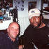 AMS and Robbie Shakespeare, mid 1990s. Click for a larger image